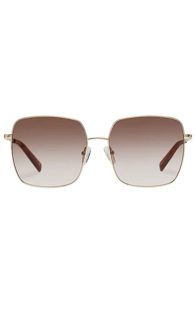 Le Specs The Cherished In Metallic Gold