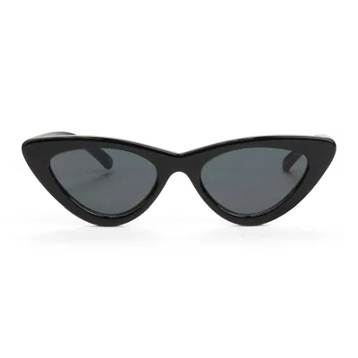 Le Specs The Last Lolita Black Smoke Sunglasses