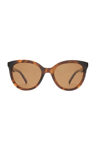 Le Specs The Muse Sunglasses In Brown