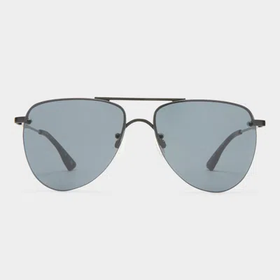 Le Specs The Prince In Matte Black Smoke Mono