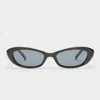 Le Specs The Whisperer Sunglasses In Black
