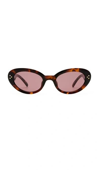 Le Specs Tootsie Sunglasses In Brown