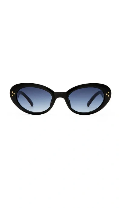 Le Specs Acetate Tootsie Sunglasses In Brown