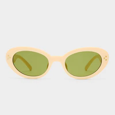 Le Specs Tootsie + In White