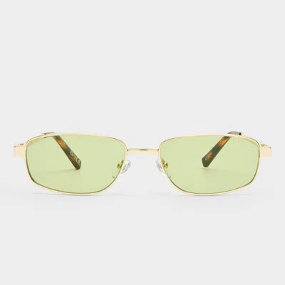Le Specs Torrid In Gold Moss Mono