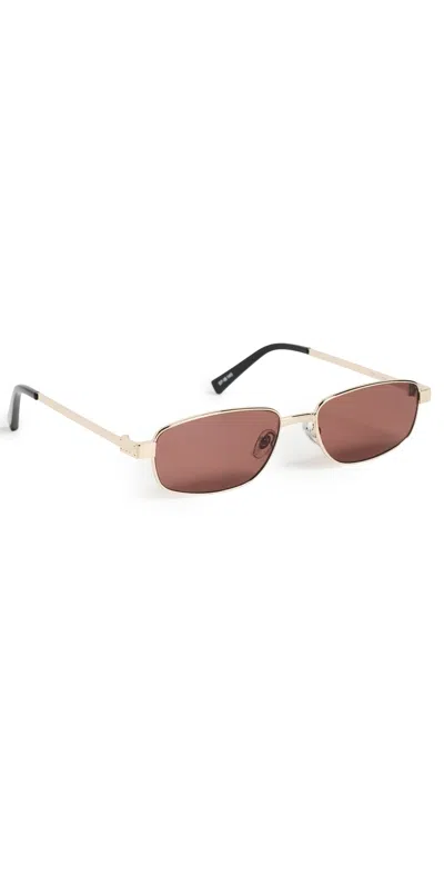 Le Specs Torrid Sunglasses Gold