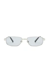 Le Specs Torrid Sunglasses In Silver