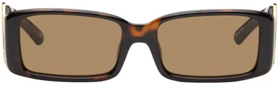 Le Specs Tortoiseshell Cruel Intentions Sunglasses In Lsp2452334