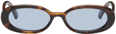 Le Specs Tortoiseshell Outta Love Sunglasses In Lsp2465409