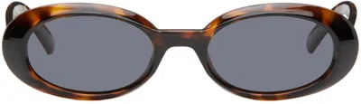 Le Specs Tortoiseshell 'work It!' Sunglasses In Lsp2452393
