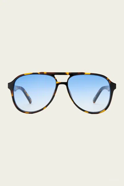 Le Specs Tragic Magic Aviator Sunglasses In Tokyo Tort