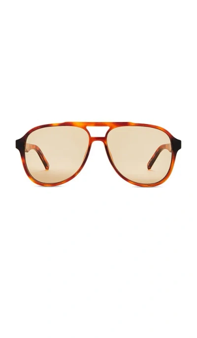 Le Specs Tragic Magic Sunglasses In Toffee Tort