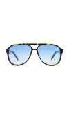 Le Specs Tragic Magic Sunglasses In Multi