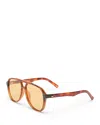 Le Specs Tragic Magic Sunglasses, 56mm In Tortoise