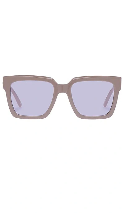 Le Specs Trampler In Putty & Lilac Tint