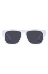 Le Specs Transmission 56mm D-frame Sunglasses