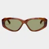 Le Specs Under Wraps In Vintage Tort