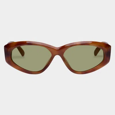Le Specs Under Wraps In Vintage Tort