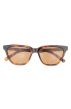 Le Specs Unfaithful 54mm Polarized Cat Eye Sunglasses