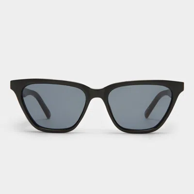 Le Specs Unfaithful In Black Smoke Mono