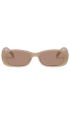 Le Specs Unreal! In Latte & Light Brown