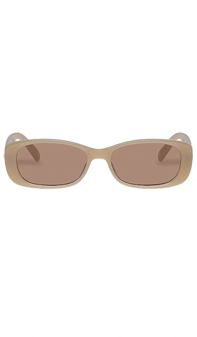 Le Specs Unreal! In Latte & Light Brown