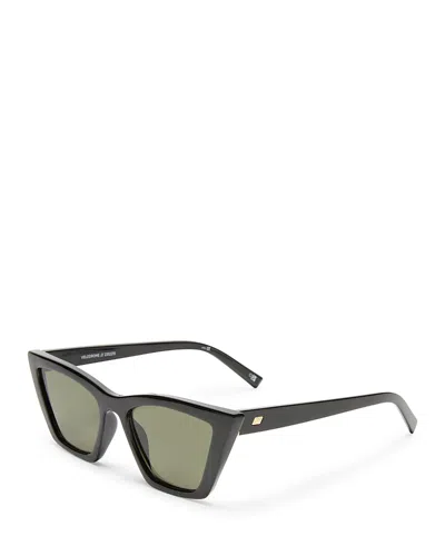 LE SPECS VELODROME CAT EYE SUNGLASSES, 54MM