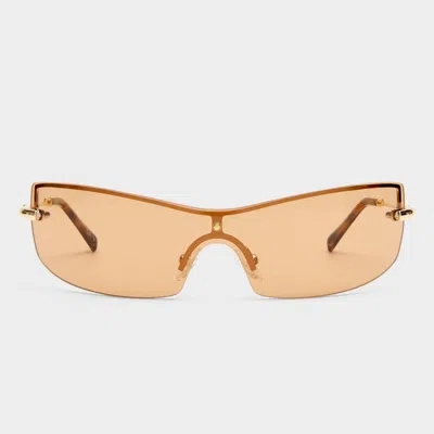 Le Specs Velvetine In Brown