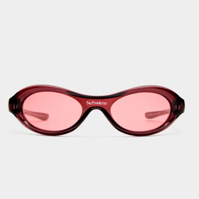 Le Specs Vortex Deux In Burgundy