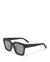 Le Specs 56mm Weekend Riot Sunglasses In Matte Black