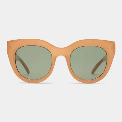 Le Specs Women's Air Heart Sunglasses In Caramel In Brown