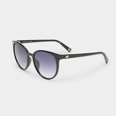 Le Specs Women's Armada Sunglasses In Black Smoke Gradient