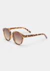 Le Specs Women's Influx Sunglasses In Cola Tort In Animal Print