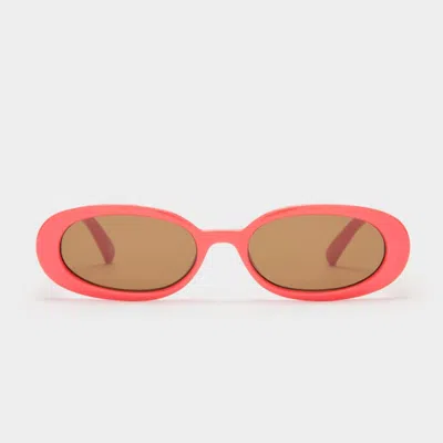 Le Specs Outta Love In Electric Orange
