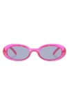 LE SPECS LE SPECS WORK IT 53MM OVAL SUNGLASSES