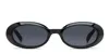 Le Specs Work It Shiny Black In Shiny Black