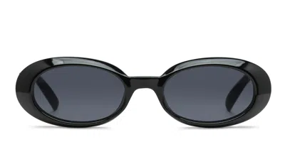 Le Specs Work It Shiny Black