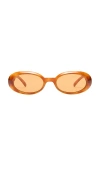 Le Specs Work It! Sunglasses In Orange
