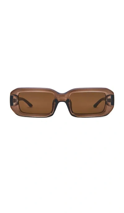 Le Specs X No Problemo Blackpool Sunglasses In Brown