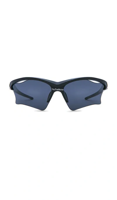 Le Specs X No Problemo Pluto Sunglasses In Blue