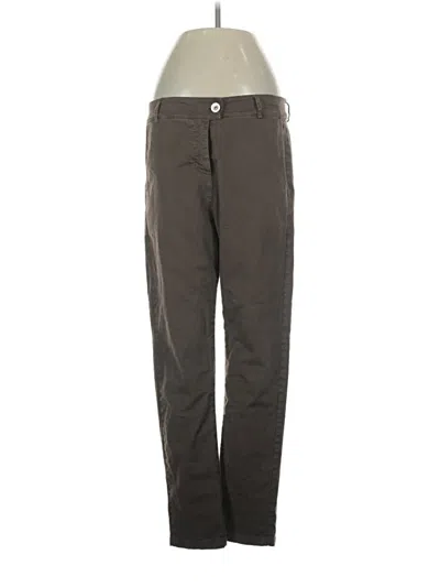 Pre-owned Le Streghe Casual Pants In Gray