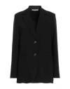 Le Streghe Woman Blazer Black Size S Polyester, Viscose, Elastane
