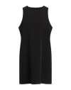Le Streghe Woman Mini Dress Black Size M Polyacrylic, Elastane, Polyester