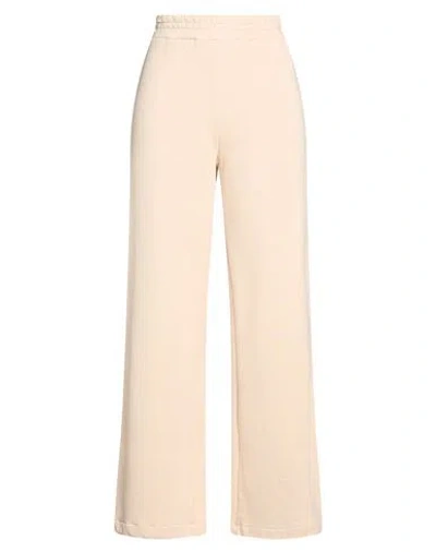 Le Streghe Woman Pants Beige Size S Cotton