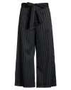Le Streghe Woman Pants Black Size M Polyester, Elastane, Viscose