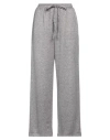 Le Streghe Woman Pants Grey Size M Viscose, Polyester, Polyamide In Gray