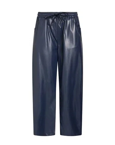 Le Streghe Woman Pants Navy Size M Polyester In Blue