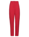 Le Streghe Woman Pants Red Size Xs Polyester, Elastane In Red