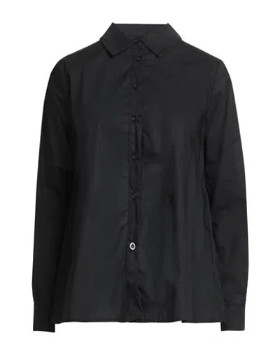 Le Streghe Woman Shirt Black Size M Cotton