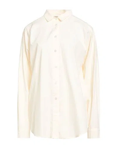 Le Streghe Woman Shirt Ivory Size Onesize Cotton, Elastane In White